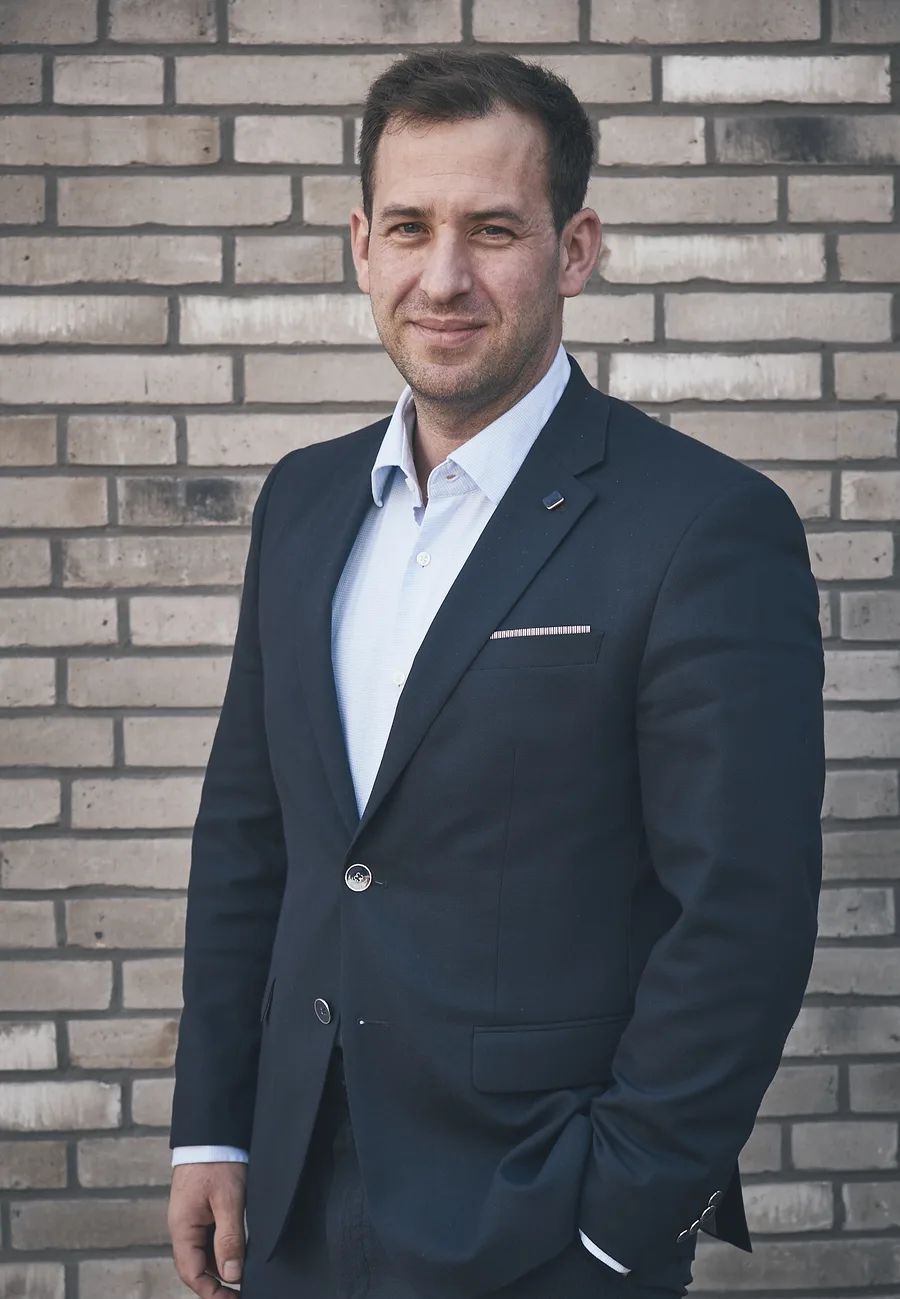 Matthias Marquardt, Geschäftsführung, Schwarzweißporträt